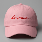 Lover Dad Hat - Pink